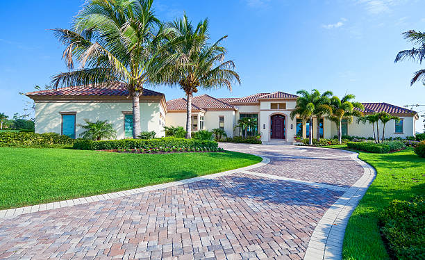 Cobblestone Driveway Pavers in South Venice, FL
